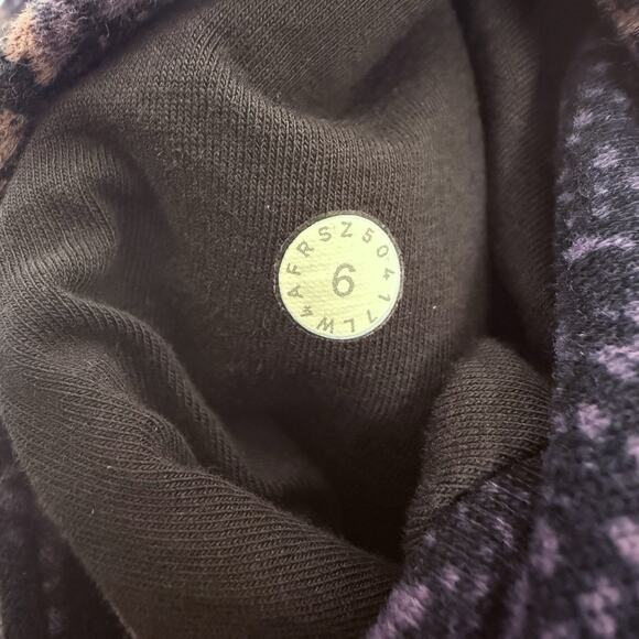 Lululemon Scuba Hoodie IV Size 6 Rip Wave Purple Full Zip Athleisure Fleece - Picture 12 of 16